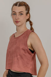 PRINTED WAVES CROP TOP